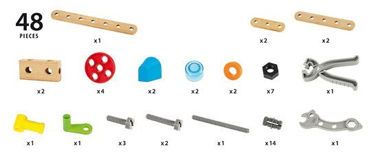 BRIO Builder - Starter Set, 49 pieces