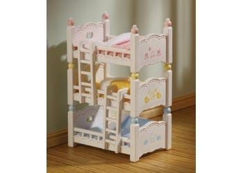 Sylvanian Families Triple Bunk Beds SF4448