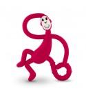 Matchstick Monkey Dancing Monkey Teether - Rubin Red