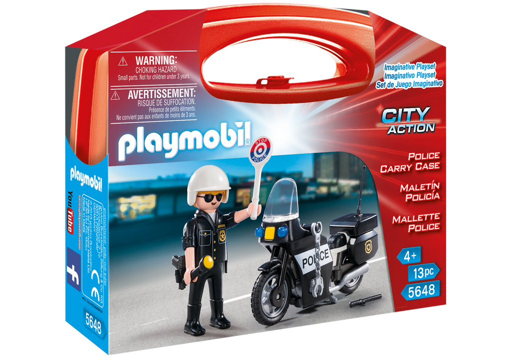 Playmobil Police Carry Case 5648