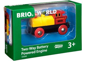 BRIO Battery Operated - Two-Way Battery Powered Engine
