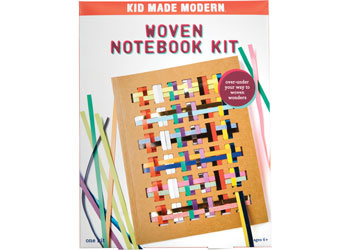 Kid Made Modern - Woven Notebook Kit
